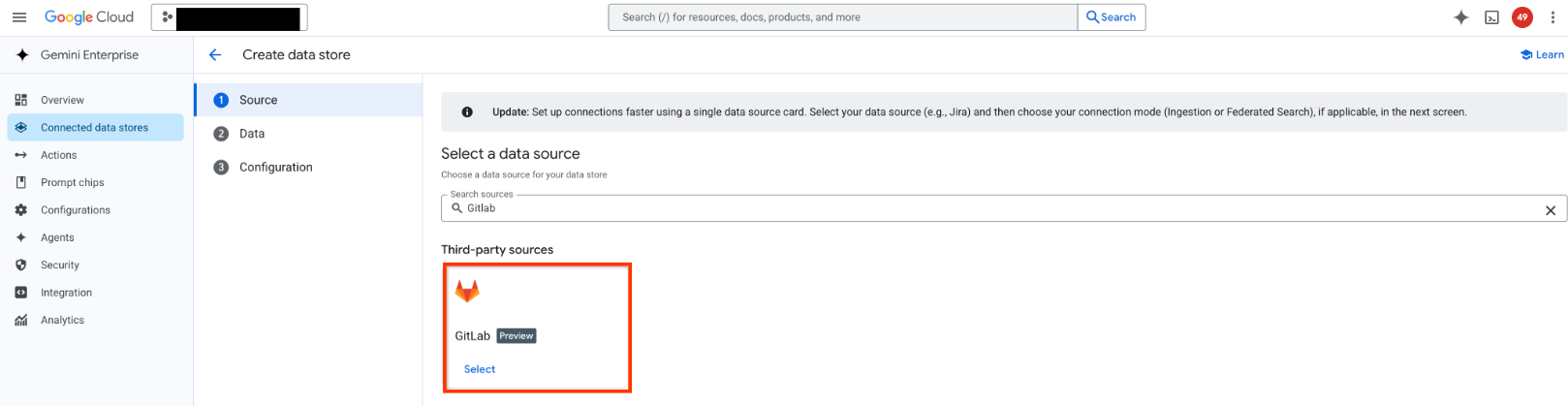 选择 GitLab