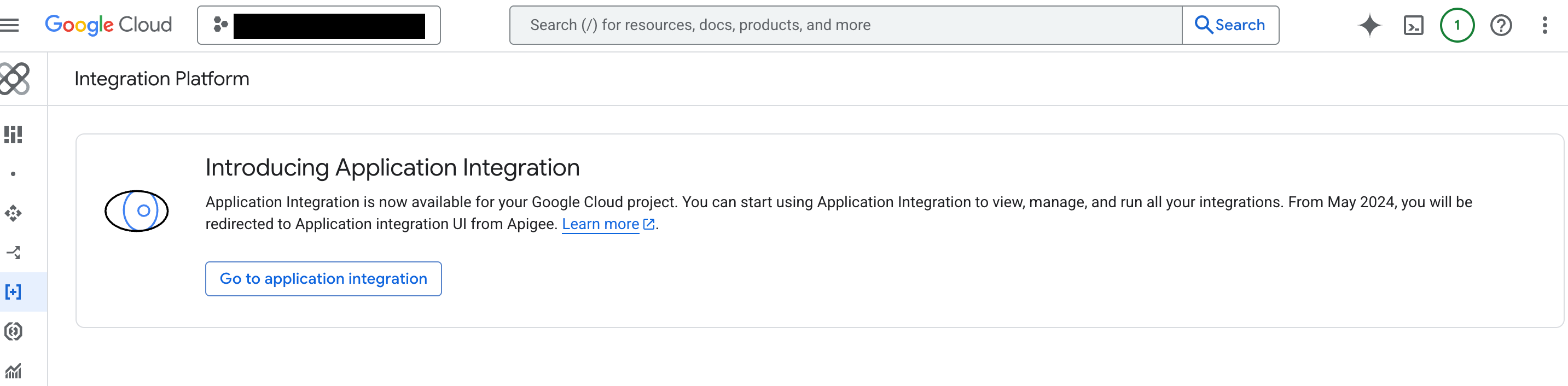 從 Apigee 重新導向至 Application Integration
