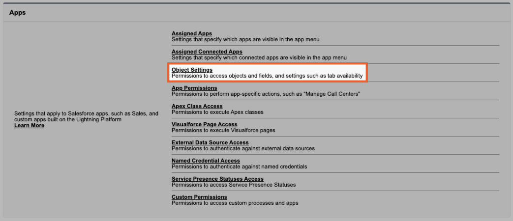 選取「UJET_Agent Permissions」清單。