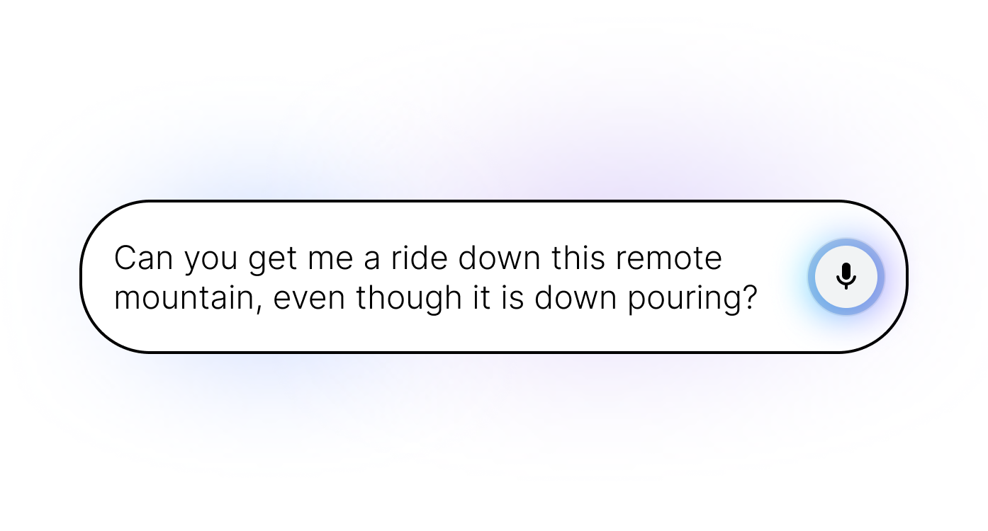 Conversational commerce agent provides multimodal accessibility support.
