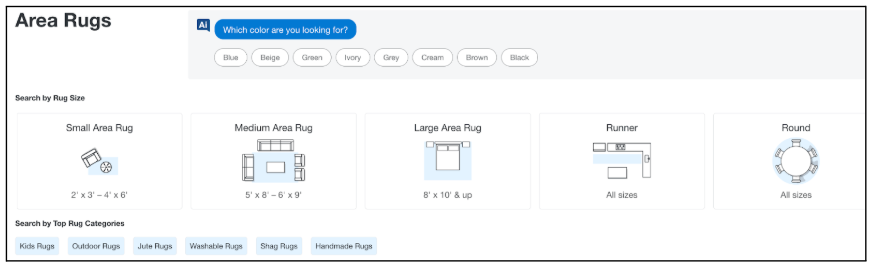 Example of hard-coded elements