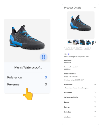 Product details shed light on relevance to query.