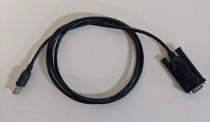 顯示 USB 對序列埠轉接線的相片