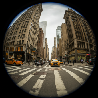 fisheye lens sample image